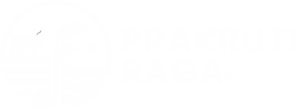 Prakruti Raga Logo White