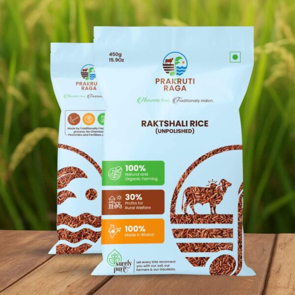 Raktashali Rice Prakruti Raga