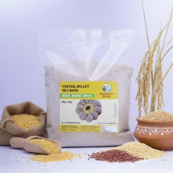 Foxtail Millet Idly Ravva