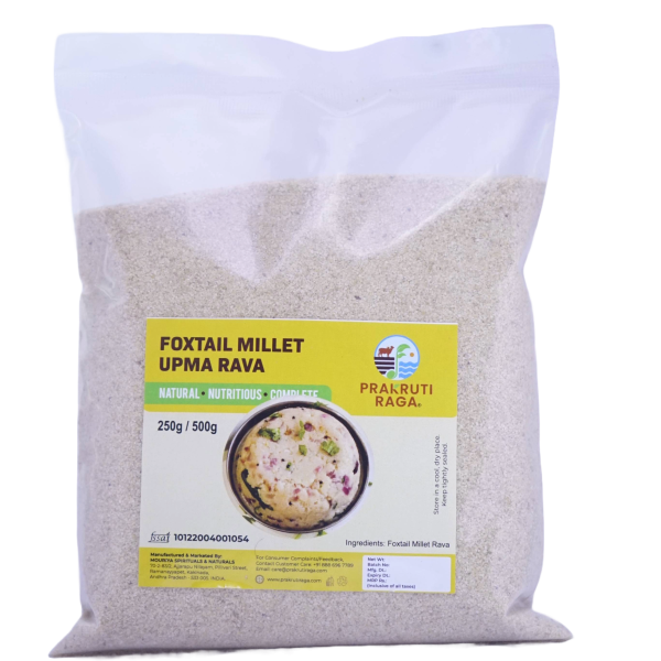 Foxtail Millet Upma Ravva